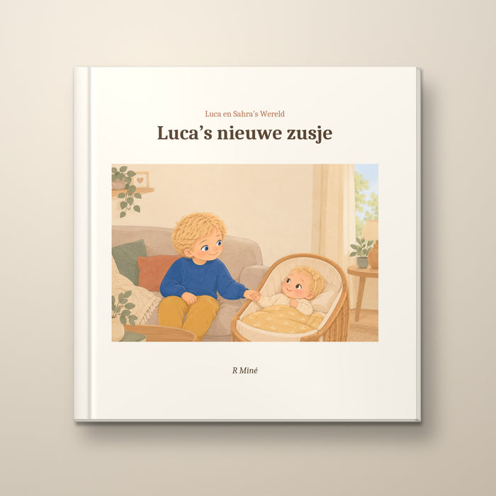 Luca's nieuwe zusje – Hardcover – Luca en Sahra's Wereld #18