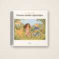 Fietsen zonder zijwieltjes – voorkant, spiraalgebonden prentenboek