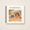 Eén schep voor twee – voorkant, spiraalgebonden prentenboek