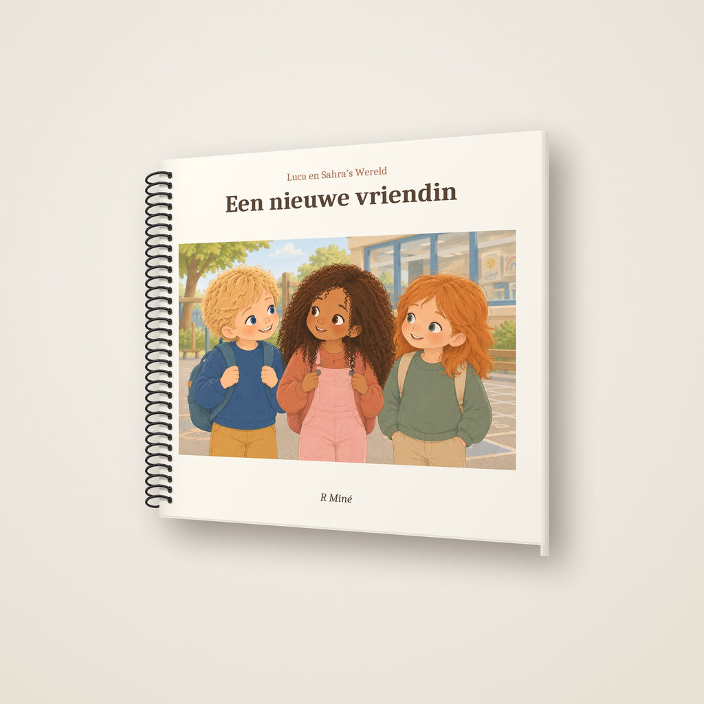 Een nieuwe vriendin – schuin aanzicht, spiraalgebonden