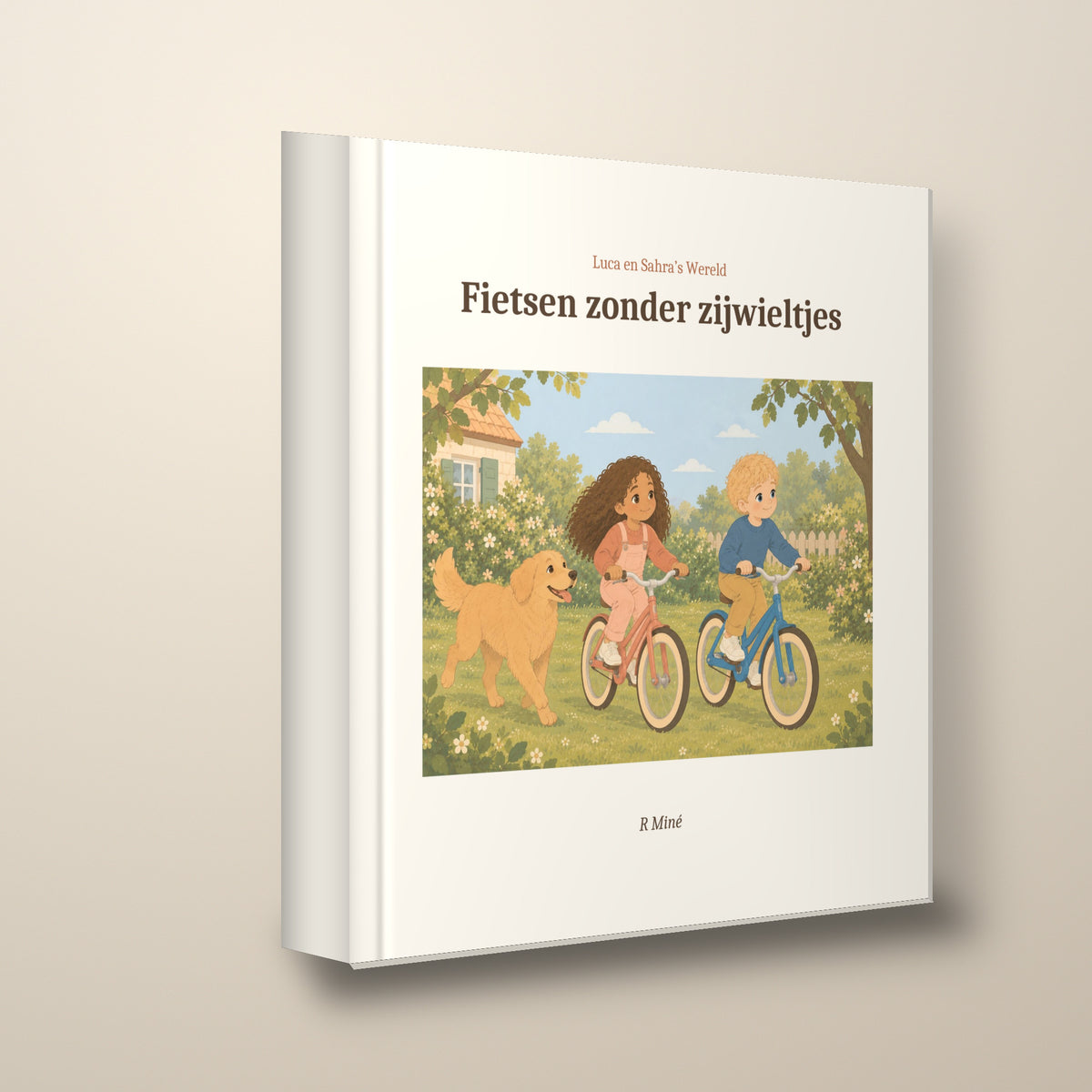 Fietsen zonder zijwieltjes – schuin aanzicht, hardcover