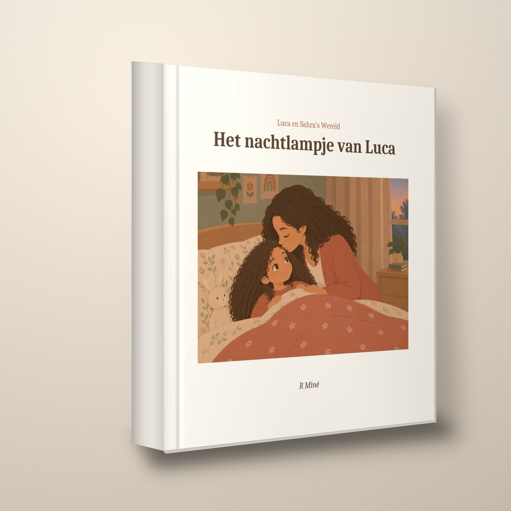 Het nachtlampje van Luca – schuin aanzicht, hardcover