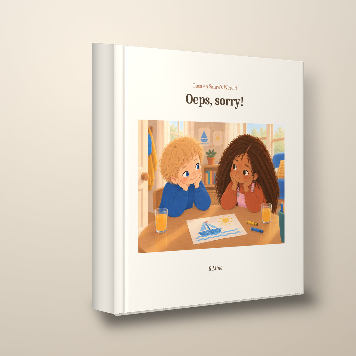 Oeps, sorry! – schuin aanzicht, hardcover