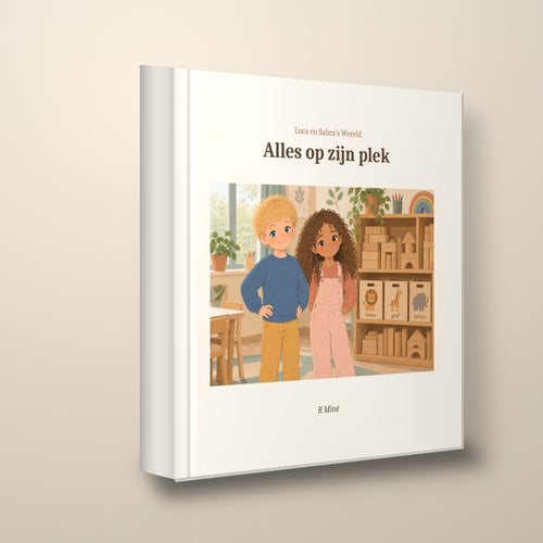 Alles op zijn plek – schuin aanzicht, hardcover