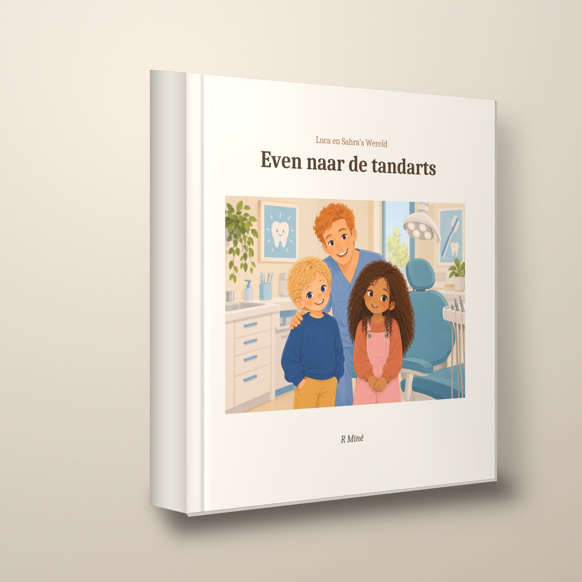 Even naar de tandarts – schuin aanzicht, hardcover