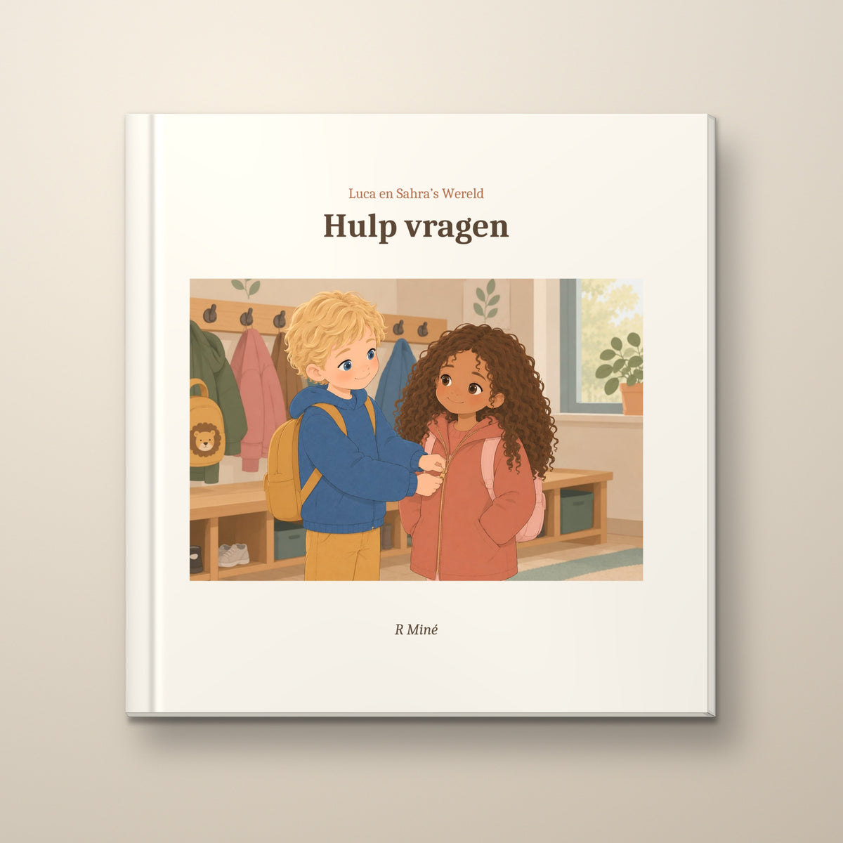 Hulp vragen – voorkant, hardcover prentenboek