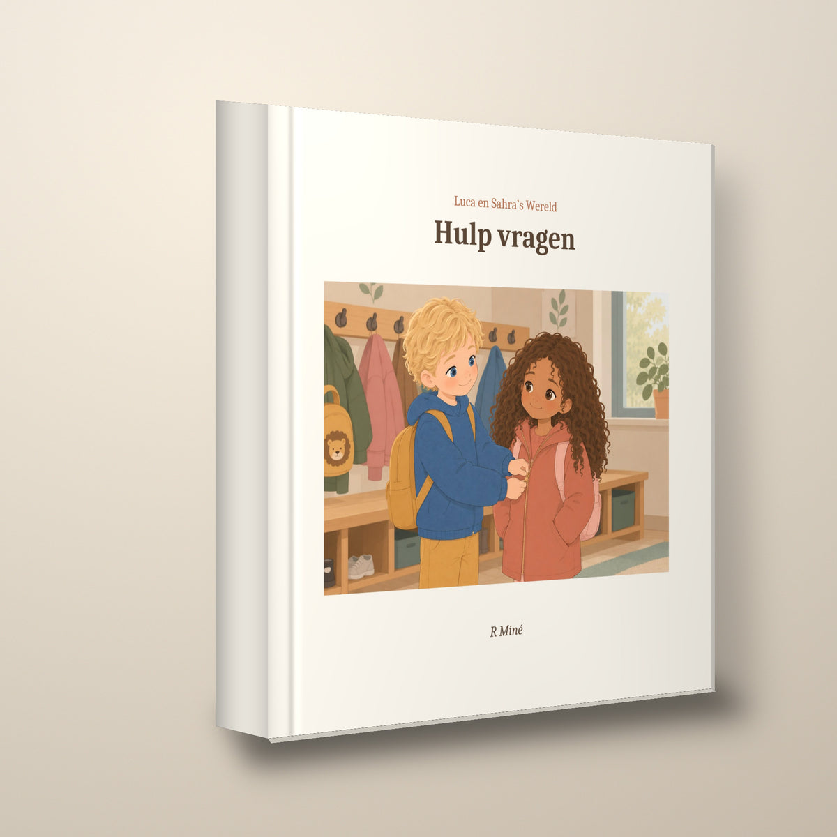 Hulp vragen – schuin aanzicht, hardcover